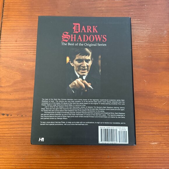 Dark Shadows Hardcover Book: The Best Of The Original Series By Hermes Press - Picture 2 of 3